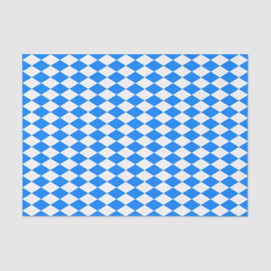 Papier Mousseline Arlequin bleu azur (Recto)
