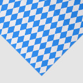 Papier Mousseline Arlequin bleu azur (Détail)