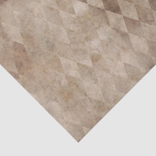 Papier Mousseline Arlequin Brown en détresse (Détail)