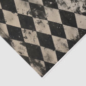 Papier Mousseline Arlequin en détresse (Détail)