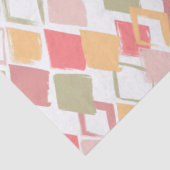 Papier Mousseline Arlequin motif en popsicles couleurs d'été (Détail)