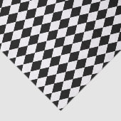 Papier Mousseline Arlequin noir (Détail)