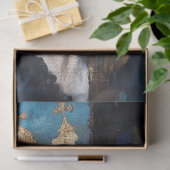 Papier Mousseline Arlequin Pourcentage foncé Abstrait Art Découpage (Cadeau)