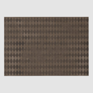 Papier Mousseline Arlequin vintage Brown foncé