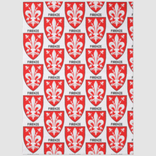Papier Mousseline Armoiries de lys florentin, Beaux-Arts