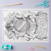 Papier Mousseline Armoiries, Lions (Artisanat)