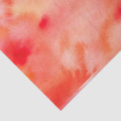 Papier Mousseline Arrière - plan abstrait d'aquarelle - orange (Détail)