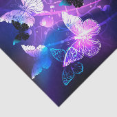 Papier Mousseline Arrière - plan aux papillons de nuit (Détail)