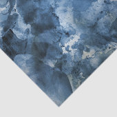 Papier Mousseline Arrière - plan bleu abstrait d'aquarelle (Détail)