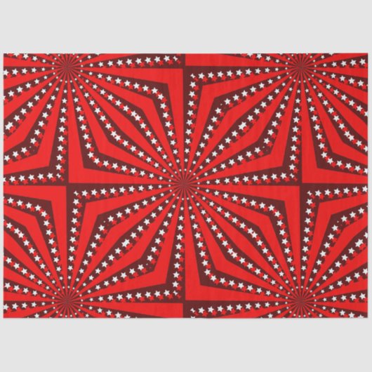 Papier Mousseline Arrière - plan Bold Circus Starburst (Recto)