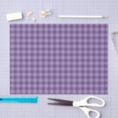Papier Mousseline Arrière - plan checkered violet (Artisanat)