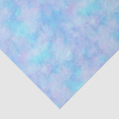 Papier Mousseline Arrière - plan d'aquarelle bleu et violet (Détail)