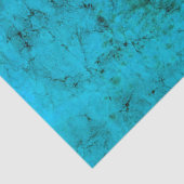 Papier Mousseline Arrière - plan de découpage Turquoise fissuré (Détail)