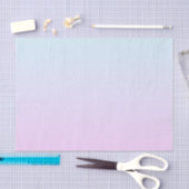 Papier Mousseline Arrière - plan de dégradé rose et bleu pastel (Artisanat)