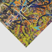 Papier Mousseline Arrière - plan de graffiti (Détail)