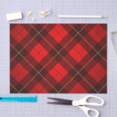 Papier Mousseline Arrière - plan de tartan de Wallace (Artisanat)