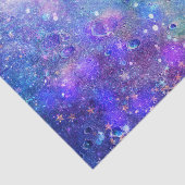 Papier Mousseline Arrière - plan d'espace profond coloré (Détail)