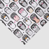 Papier Mousseline arrière - plan d'illustration d'oiseau de pingouin (Détail)