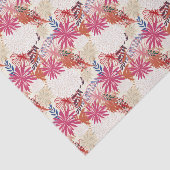 Papier Mousseline Arrière - plan floral 3 (Détail)