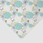 Papier Mousseline arrière - plan floral 5 (Détail)