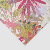 Papier Mousseline Arrière - plan floral 6 (Détail)