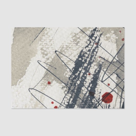 Papier Mousseline Arrière - plan grunge abstrait, texture d'encre. 2 (Recto)