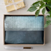 Papier Mousseline Arrière - plan Grunge Style Bleu avec script (Cadeau)