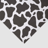 Papier Mousseline Arrière - plan motif de vache (Détail)