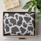 Papier Mousseline Arrière - plan motif de vache (Cadeau)