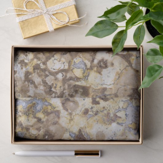 Papier Mousseline Arrière - plan motif en marbre (Cadeau)