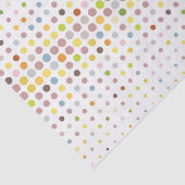 Papier Mousseline Arrière - plan multicolore de point (Détail)