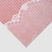 Papier Mousseline Arrière - plan rose et blanc avec la dentelle (Détail)