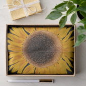 Papier Mousseline Arrière - plan symétrique jaune tournesol (Cadeau)