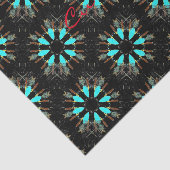 Papier Mousseline Arrowhead Feathers Pow-wow Thunder_Cove (Détail)