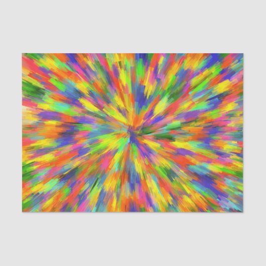 Papier Mousseline Art Abstrait 168 (Recto)