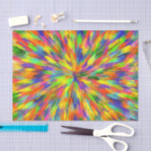 Papier Mousseline Art Abstrait 168 (Artisanat)