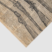 Papier Mousseline Art antique de dictionnaire d'armes à feu d'armes (Détail)