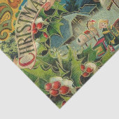 Papier Mousseline Art antique du Père Noël (Détail)