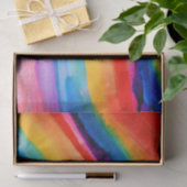 Papier Mousseline Art arc-en-ciel (Cadeau)