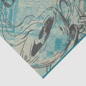 Papier Mousseline Art Café Moderne (Détail)