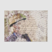 Papier Mousseline Art Collage Man 27 Découpage (Recto)