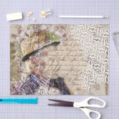 Papier Mousseline Art Collage Man 27 Découpage (Artisanat)