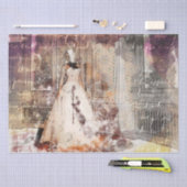 Papier Mousseline Art Collage Romantique Femme 38 Découpage (Artisanat)