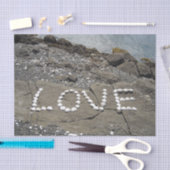 Papier Mousseline Art de coquillages sur la plage (Artisanat)