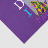 PAPIER MOUSSELINE ART DE MARDI GRAS (Détail)