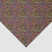 Papier Mousseline Art de Mardi Gras (Détail)