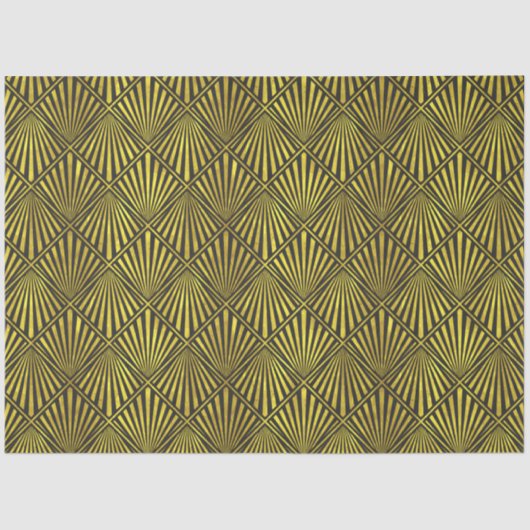 Papier Mousseline Art Déco 1a Papier Tissu (Recto)