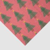 Papier Mousseline Art Deco Christmas Tree (Détail)