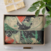 Papier Mousseline Art Déco "Eau" De José Carlos (Cadeau)