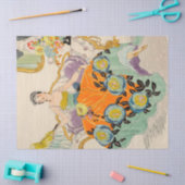 Papier Mousseline Art Déco Grand Gatsby Flapper Art (Artisanat)